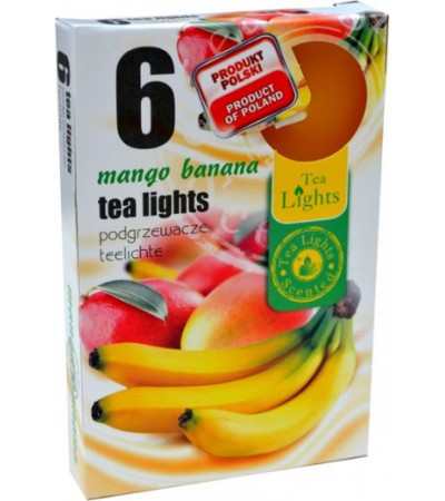Sviečka čajová MANGO BANANA Sviečka čajová MANGO BANANA